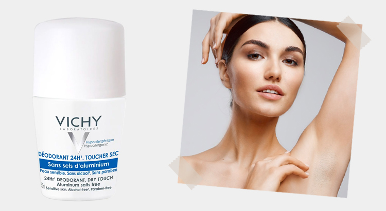 Vichy 24- Hour Dry-Touch Aluminum Free Deodorant