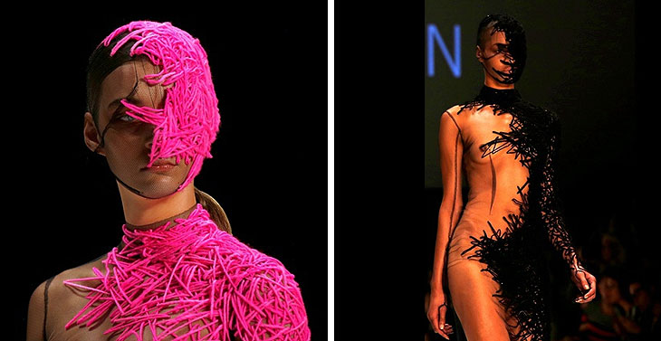 Кляпы, цепи и наручники: шок на Неделе Моды в Австралии