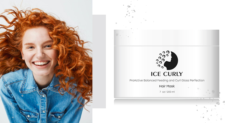 Маска для волос Ice Curly Proactive balanced feeding and curl gloss perfection mask