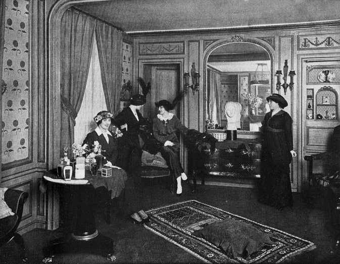 Rubinstein's Salon, Paris, 1913