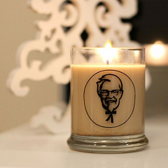 Новозеландский KFC выпустил свечи с ароматом жареного мяса