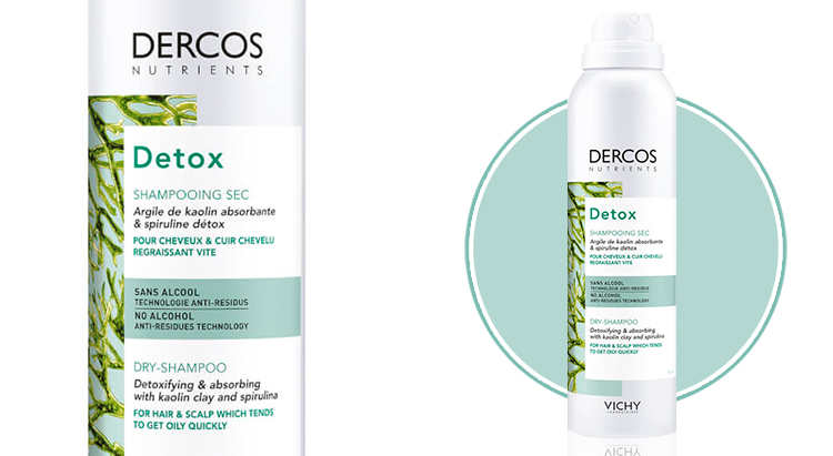 Dercos Nutrients Detox Shampooing Sec, Vichy