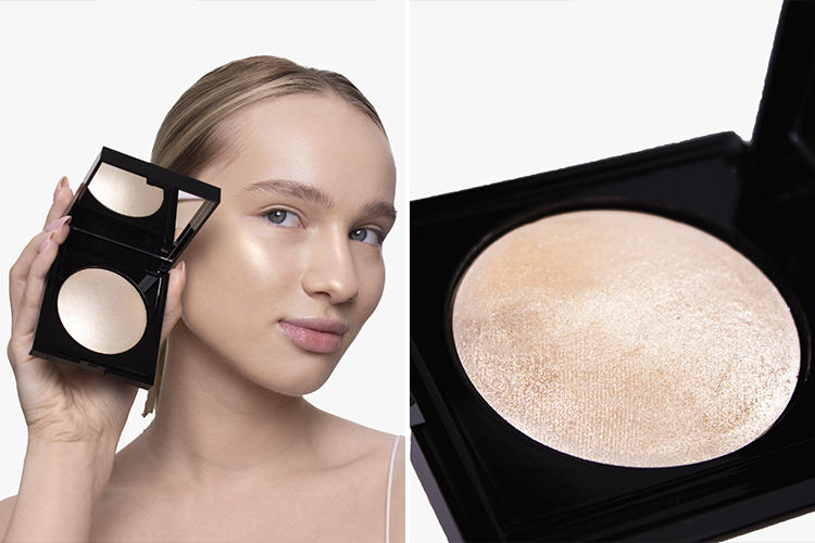 Хайлайтер: Beautydrugs, запечённый Glossy Baked Powder