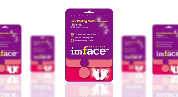 Маска-пилинг IMFACEfoot peeling mask 10 Days