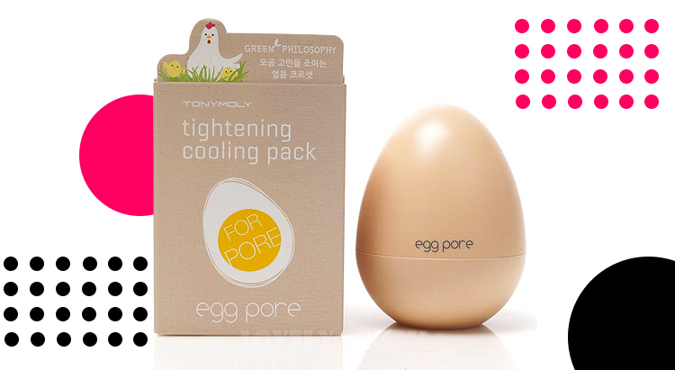 Egg Pore Tightening Cooling Pack, Tony Moly