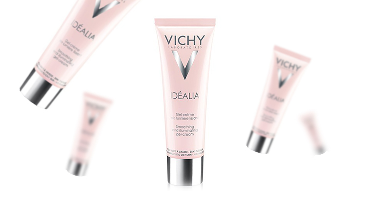 Крем-сорбет/основа под макияж Idealia, Vichy для комбинированной и жирной кожи