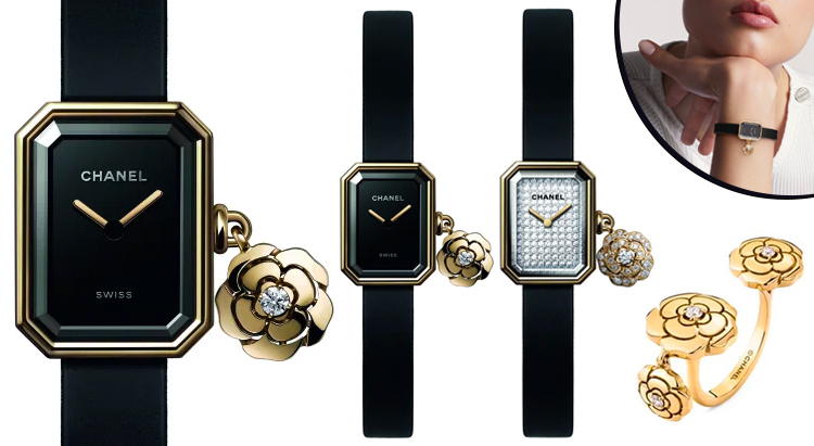 Камелия - новое украшение часов и колец Chanel