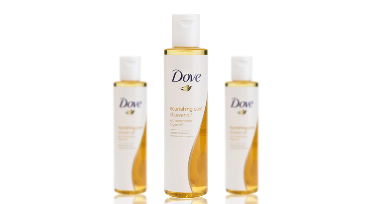 Dove, масло для душа