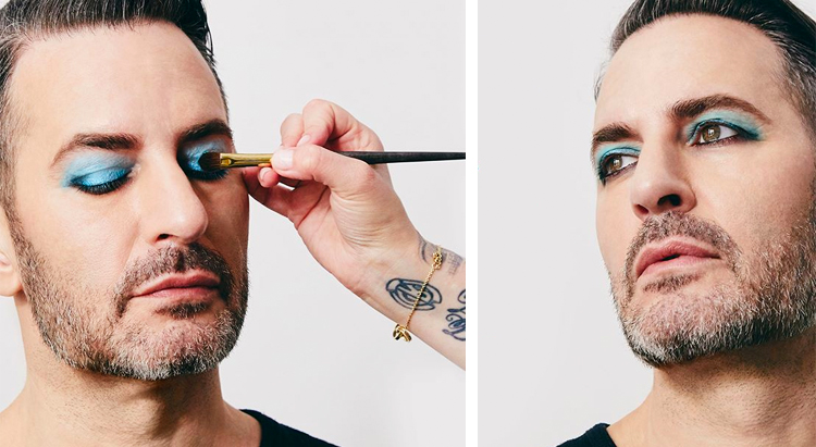 Марк Джейкобс сделал макияж в поддержку ЛГБТ