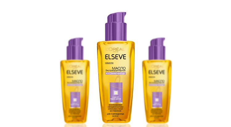 Масло для волос L'Oreal Paris Elseve Экстраординарное восстанавливающее масло