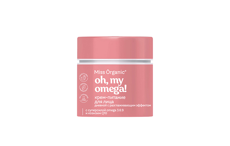 Крем-питание для лица с разглаживающим эффектом Oh, my omega! Miss Organic