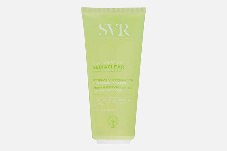 SVR Laboratoire Dermatologique, очищающий гель Sebiaclear Gel Moussant