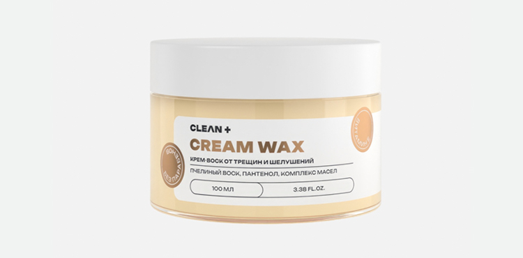 Крем-воск от трещин и шелушений CREAM WAX от CLEAN+.jpg