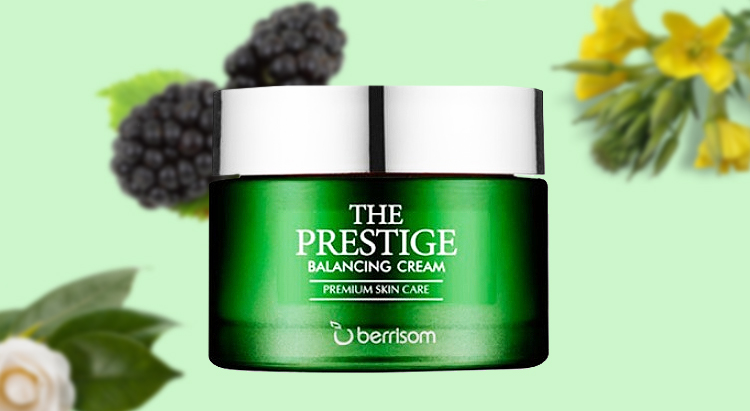 Балансирующий крем для лица The Prestige Balancing Cream, Berrisom