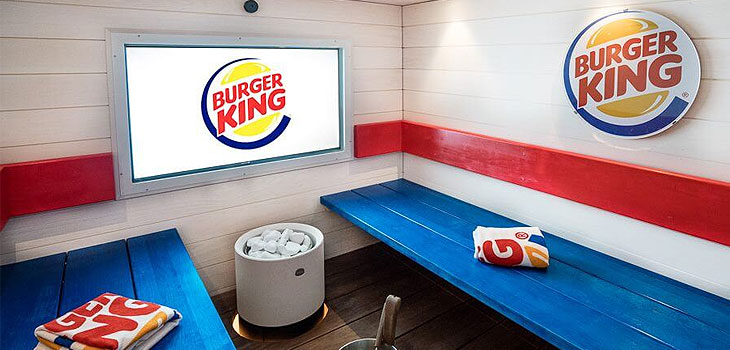Открыт первый спа-салон Burger King