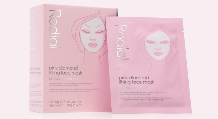 Драгоценный состав: розовая маска с алмазной пыльцой