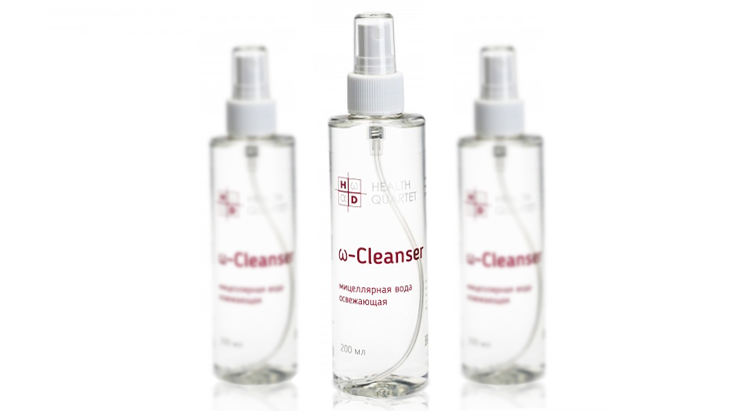 Освежающая мицеллярная вода W-Cleanser, Health Quartet
