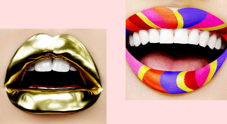 Виолетта Серрат придумала фейковые lip-тату для MAC