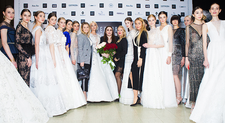 Неделя Моды в Москве: Алёна Шишкова на показе HUMARIFF осень-зима 2018-2019