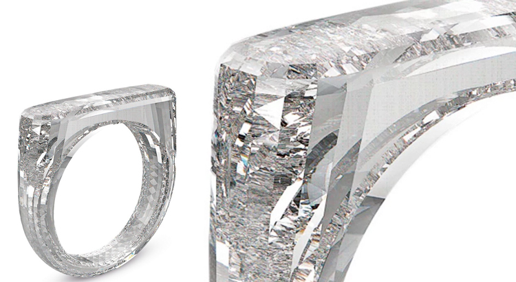 Бриллиантовое кольцо от Jony Ive, Marc Newson и Diamond Foundry