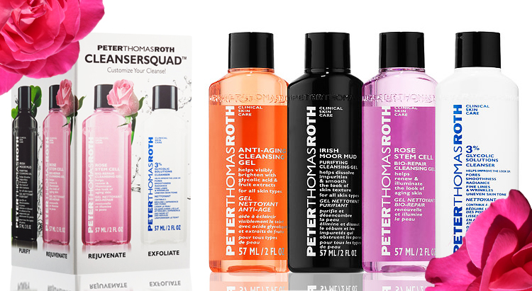 Cleansersquad, Clinical skin care & Peter Thomas Roth