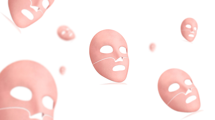 Каолиновая маска из розовой глины + шелковистая питательная эссенция в ампуле R2M Silk Kaolin Clay Mask + Ampoule Essence, CAILYN