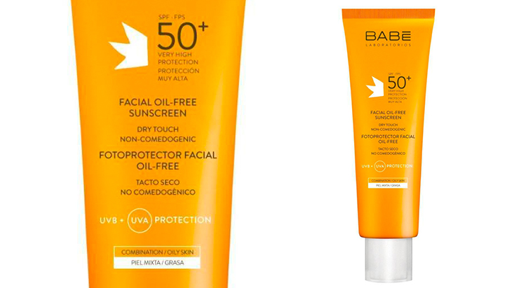 Безмасляный солнцезащитный крем для лица SPF 50, Laboratorios BABE