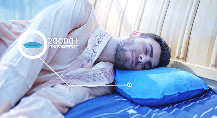 Появилась подушка с древесными капсулами для здорового сна