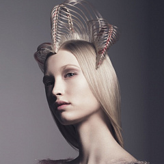 Скульптуры из волос в фотоколлекции Вероники Косинска