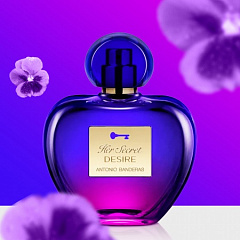 Antonio Banderas Fragrances представит новый аромат Her Secret Desire