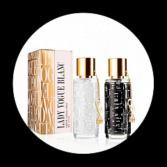 Черное и белое: появилась новая парфюмерная пара Lady Vogue